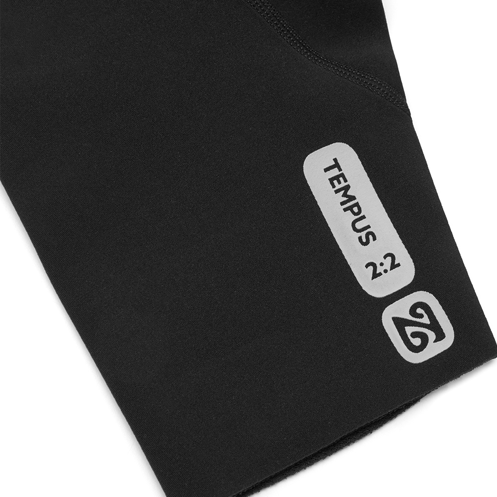 2025 Nyord Mens Tempus 2/2mm Short Sleeve Chest Zip Wetsuit N04BA00010 - Black